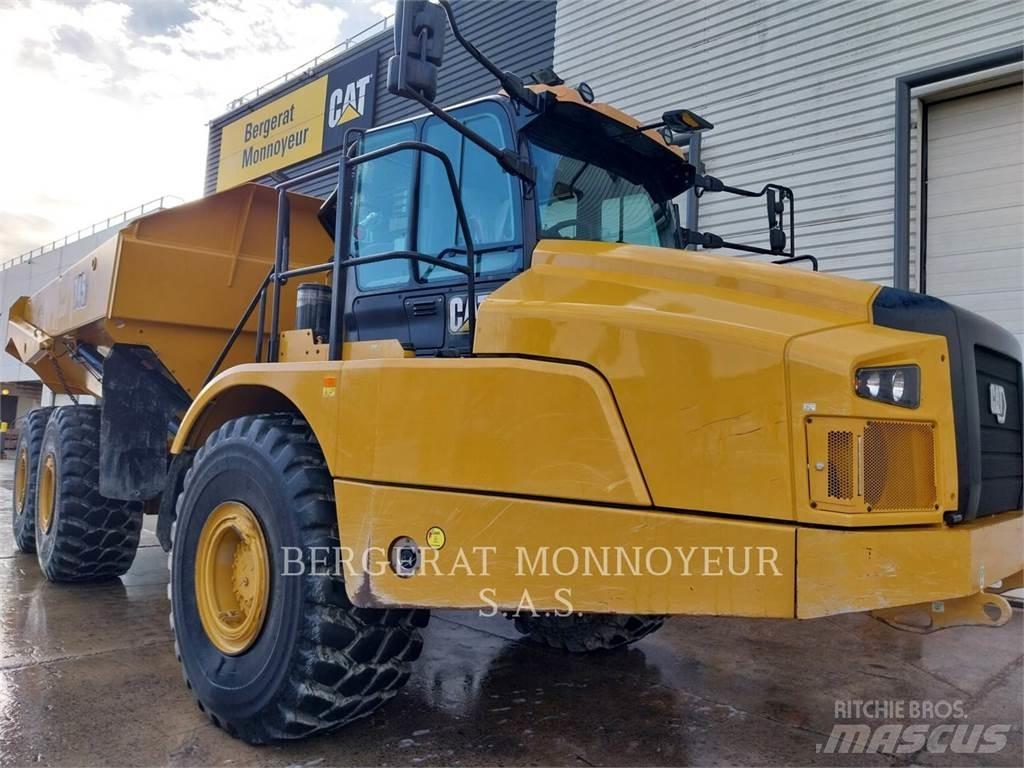 CAT 745 Belden kirma kaya kamyonu
