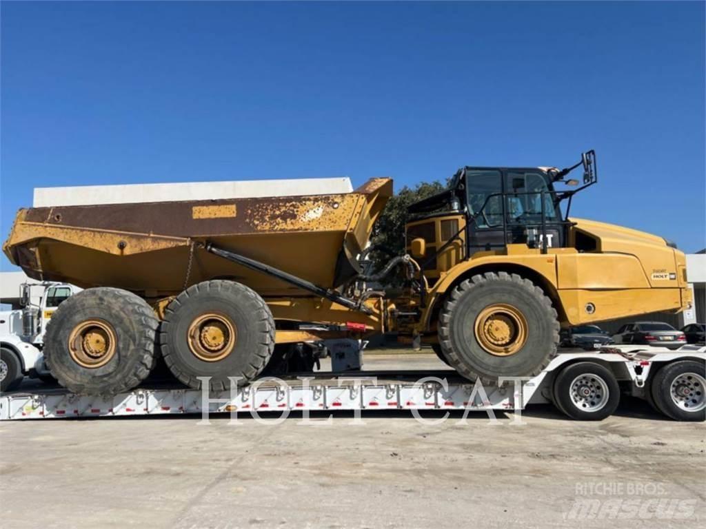 CAT 745 Belden kirma kaya kamyonu