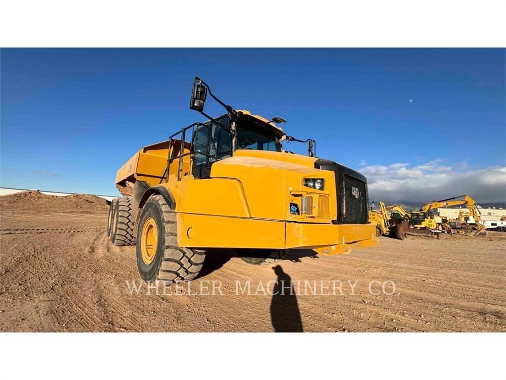 CAT 745 Belden kirma kaya kamyonu