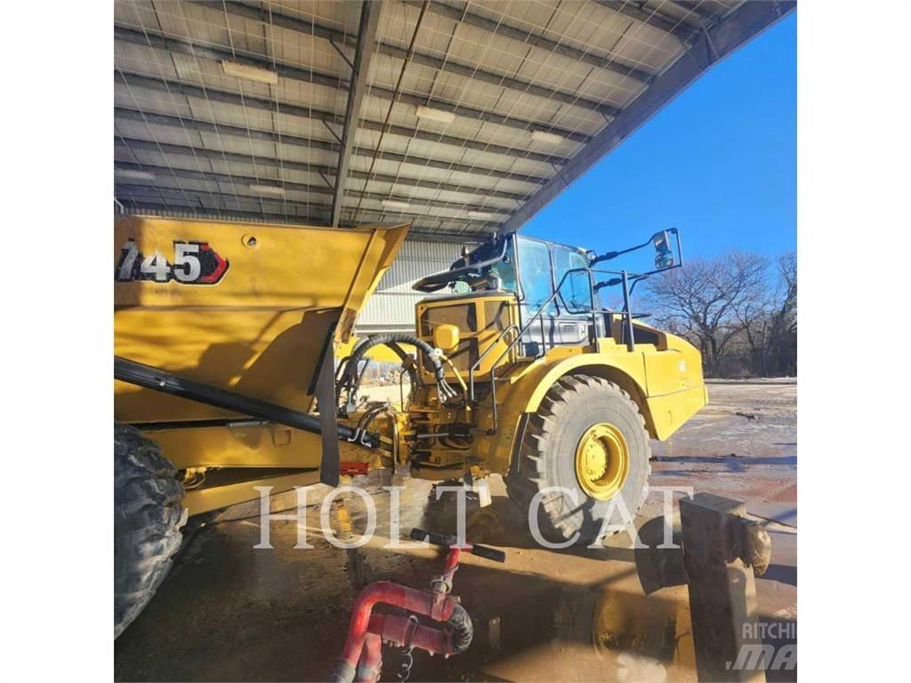 CAT 745 Belden kirma kaya kamyonu
