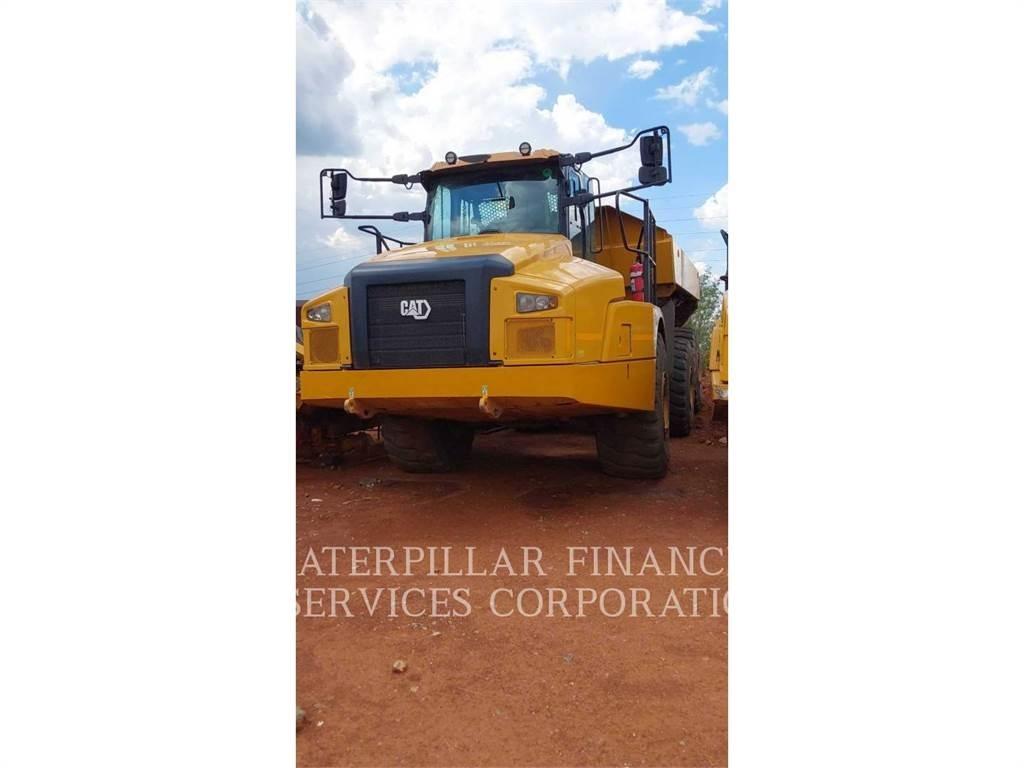 CAT 745 Belden kirma kaya kamyonu