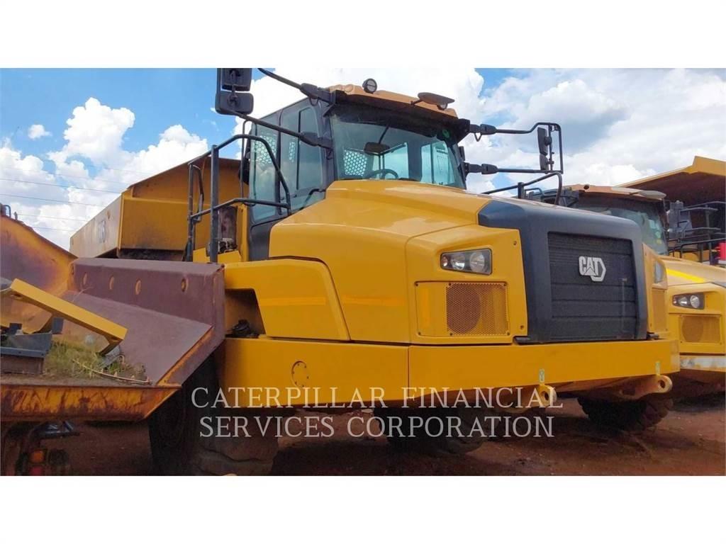 CAT 745 Belden kirma kaya kamyonu