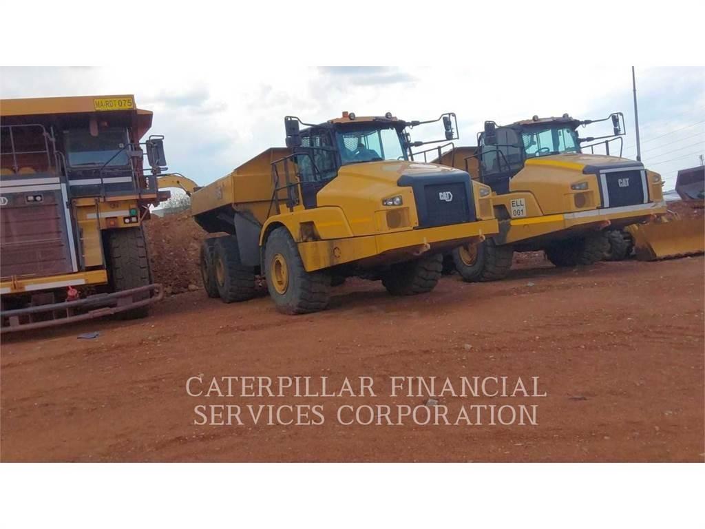 CAT 745 Belden kirma kaya kamyonu