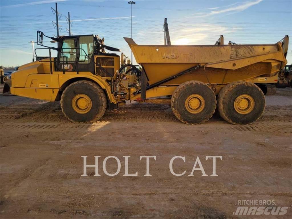 CAT 745 Belden kirma kaya kamyonu