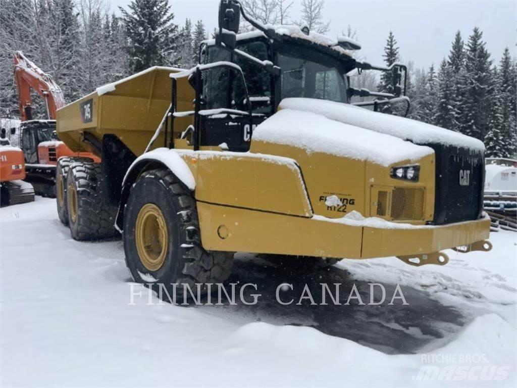 CAT 745 Belden kirma kaya kamyonu