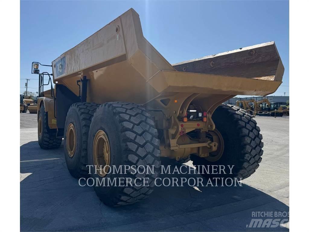 CAT 745 Belden kirma kaya kamyonu