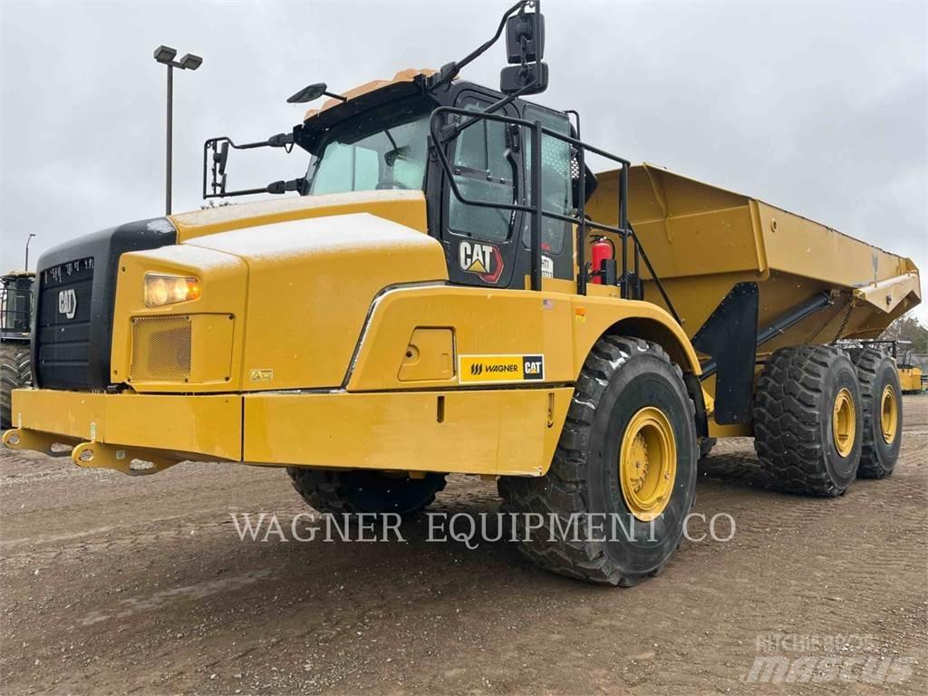 CAT 745 Belden kirma kaya kamyonu