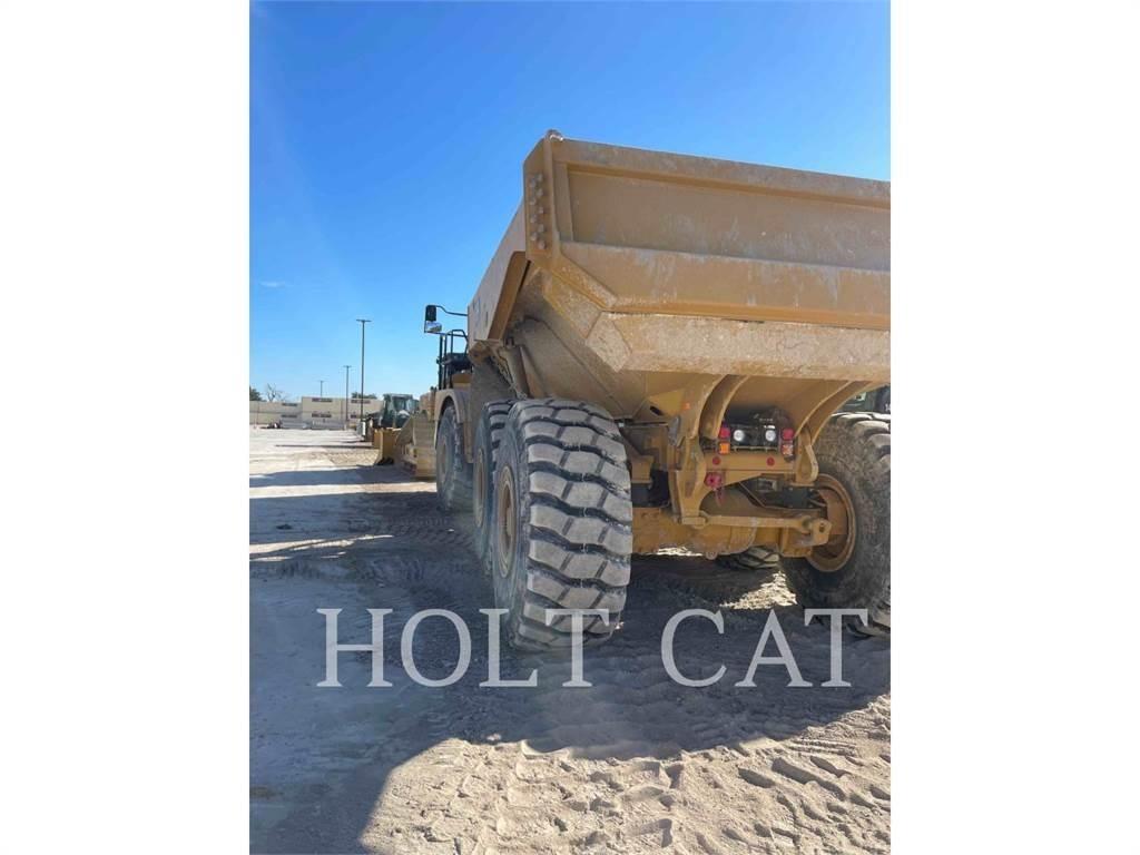 CAT 745 Belden kirma kaya kamyonu