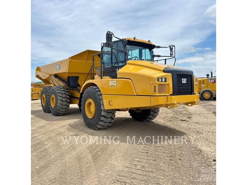 CAT 745 Belden kirma kaya kamyonu