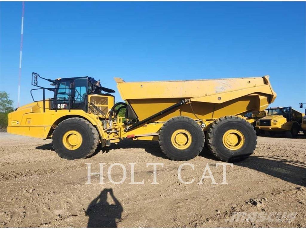 CAT 745 Belden kirma kaya kamyonu