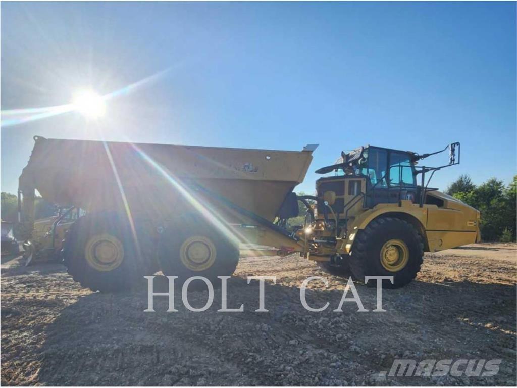 CAT 745 Belden kirma kaya kamyonu