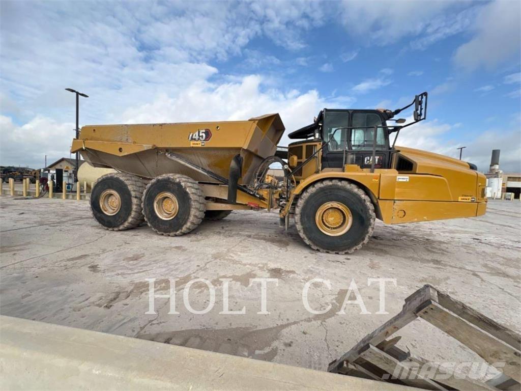 CAT 745 Belden kirma kaya kamyonu