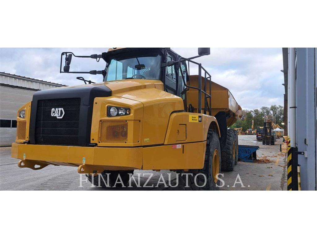 CAT 745 Belden kirma kaya kamyonu