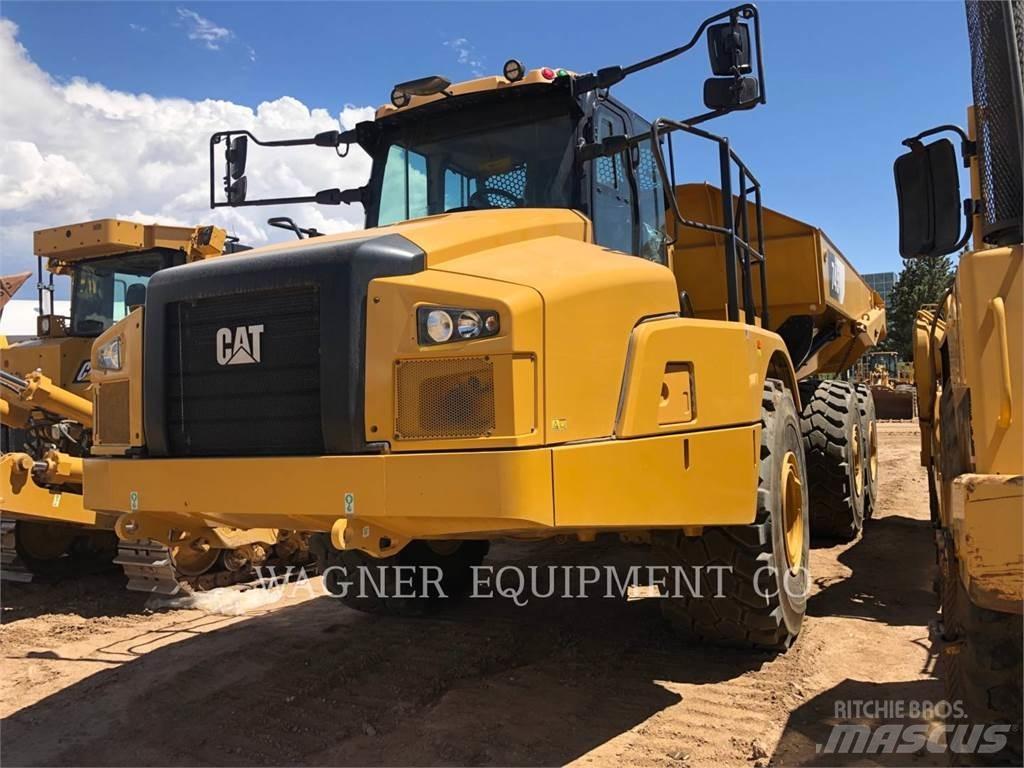 CAT 745 Belden kirma kaya kamyonu