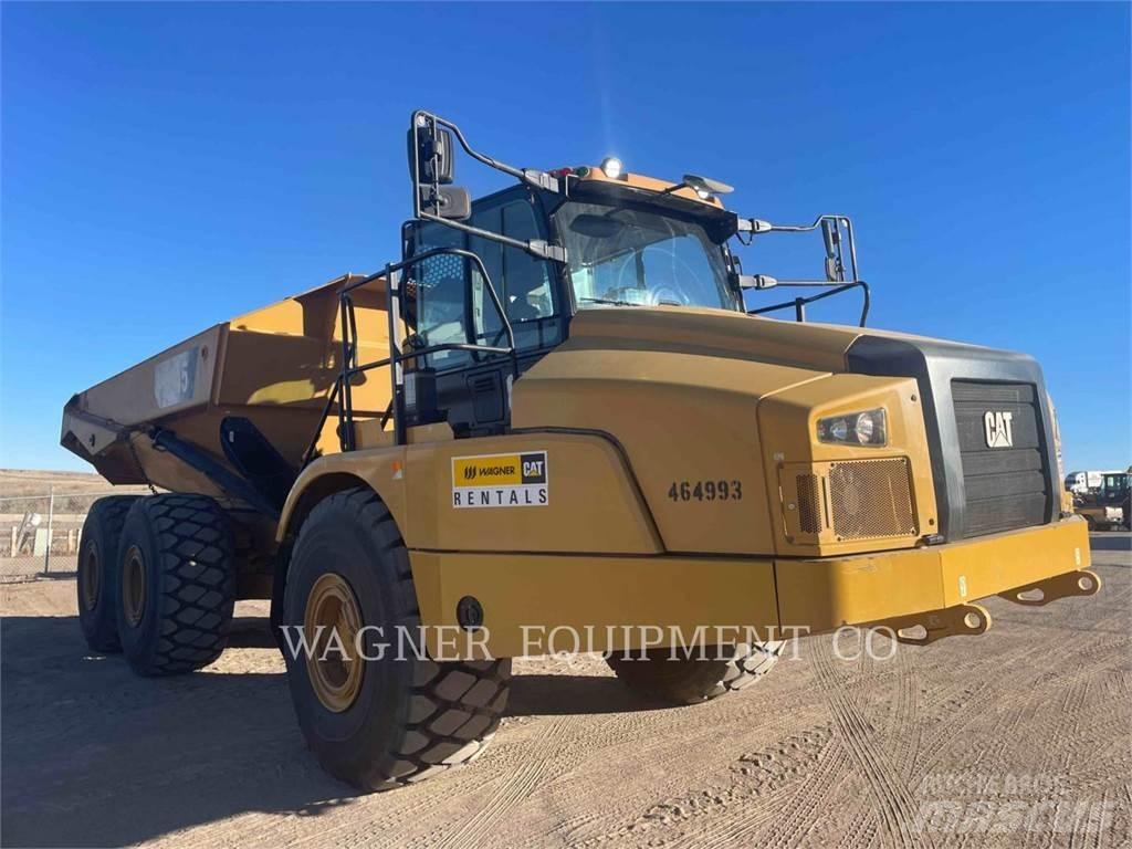 CAT 745 Belden kirma kaya kamyonu