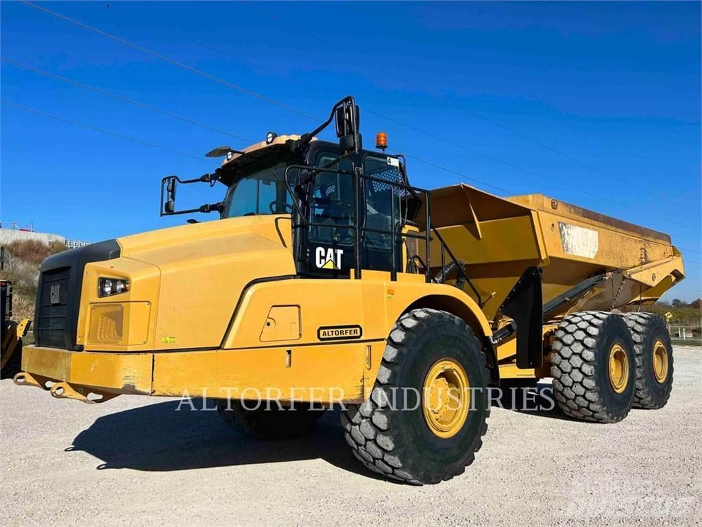 CAT 745 Belden kirma kaya kamyonu