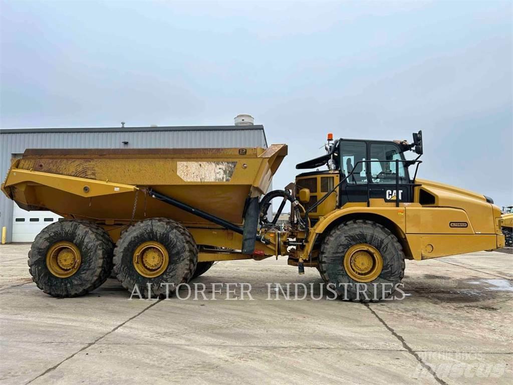 CAT 745 Belden kirma kaya kamyonu