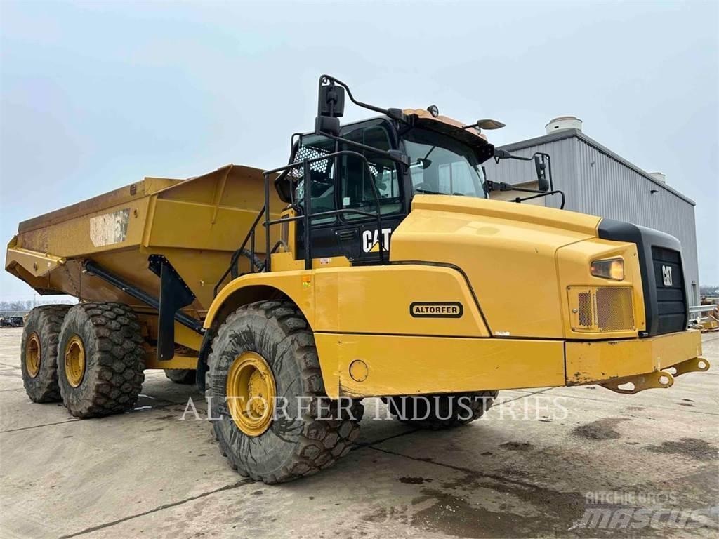 CAT 745 Belden kirma kaya kamyonu
