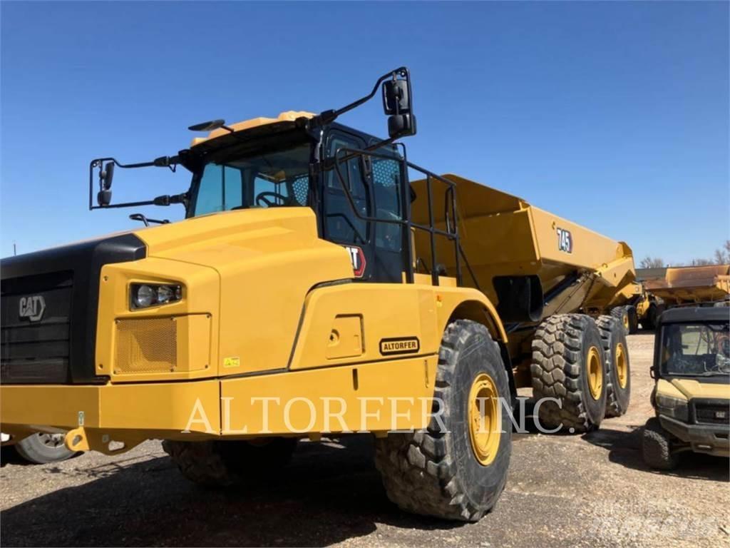 CAT 745-04 Belden kirma kaya kamyonu