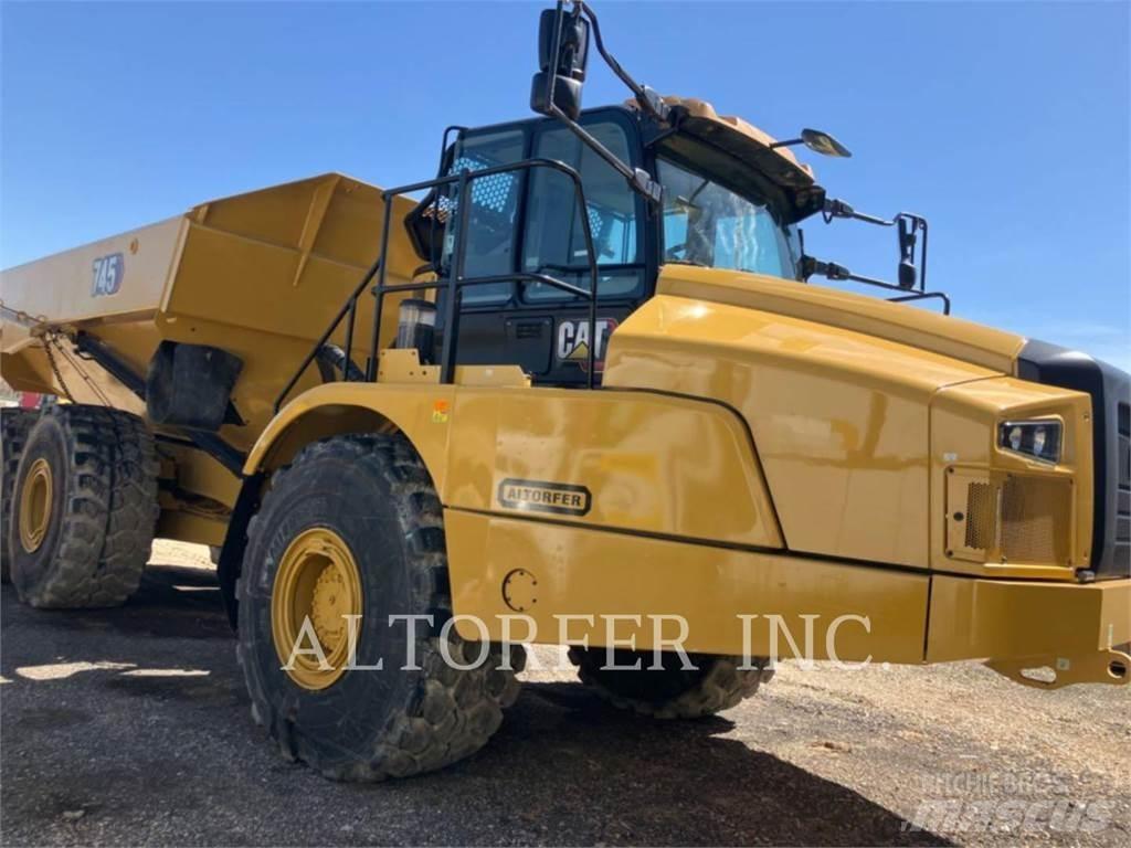 CAT 745-04 Belden kirma kaya kamyonu