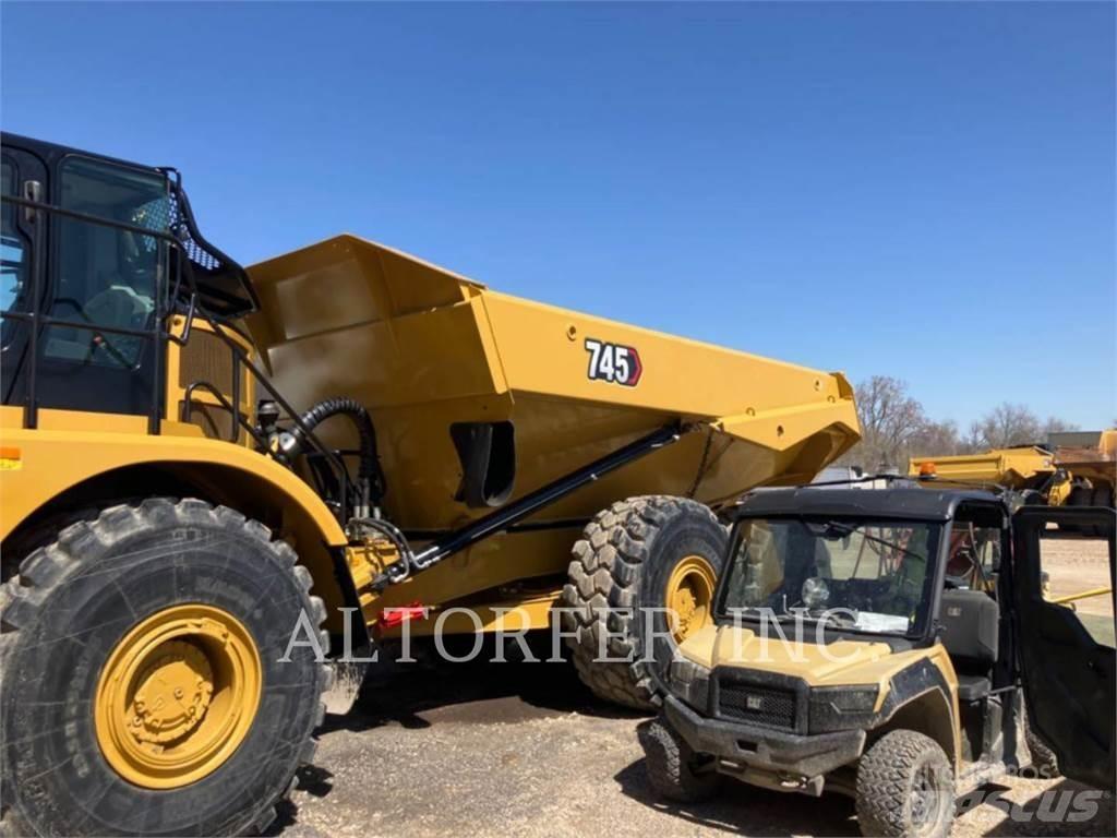 CAT 745-04 Belden kirma kaya kamyonu