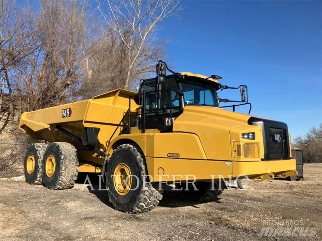 CAT 745-04 Belden kirma kaya kamyonu