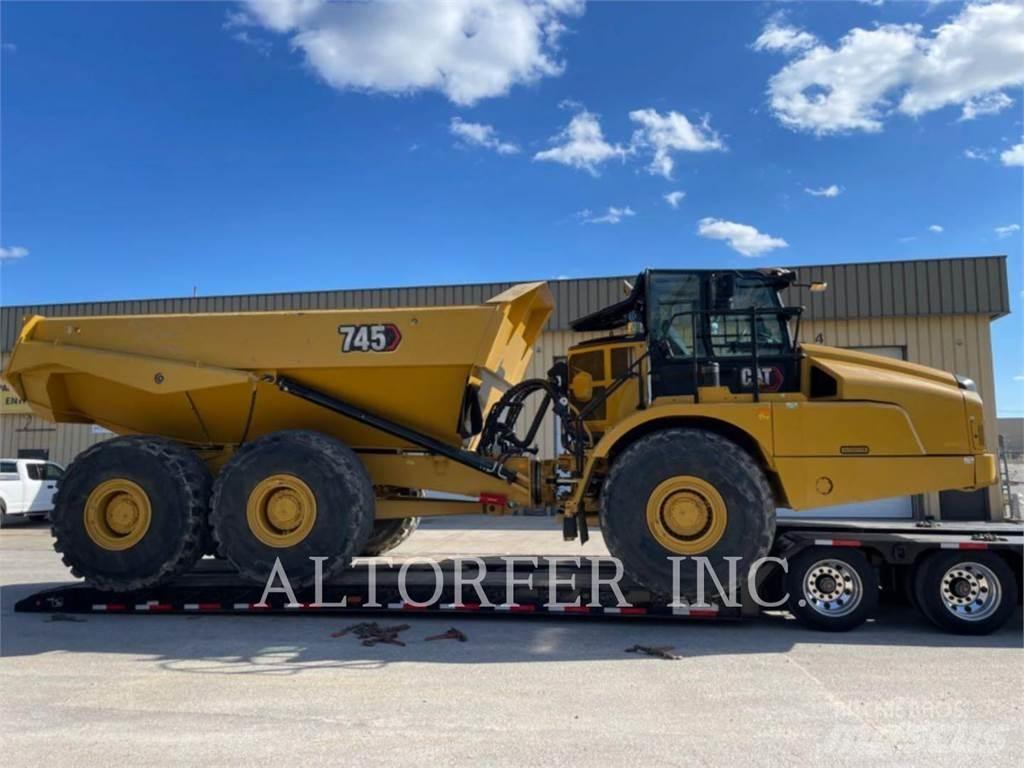 CAT 745-04 Belden kirma kaya kamyonu