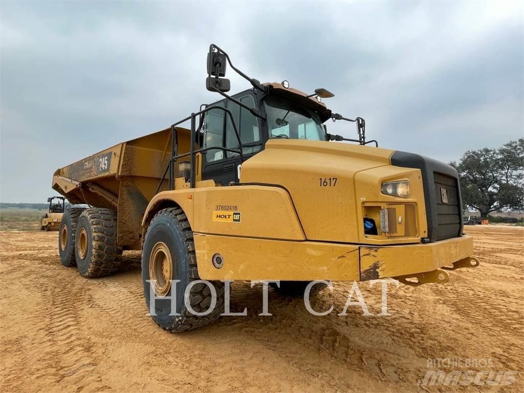CAT 745-04 Belden kirma kaya kamyonu