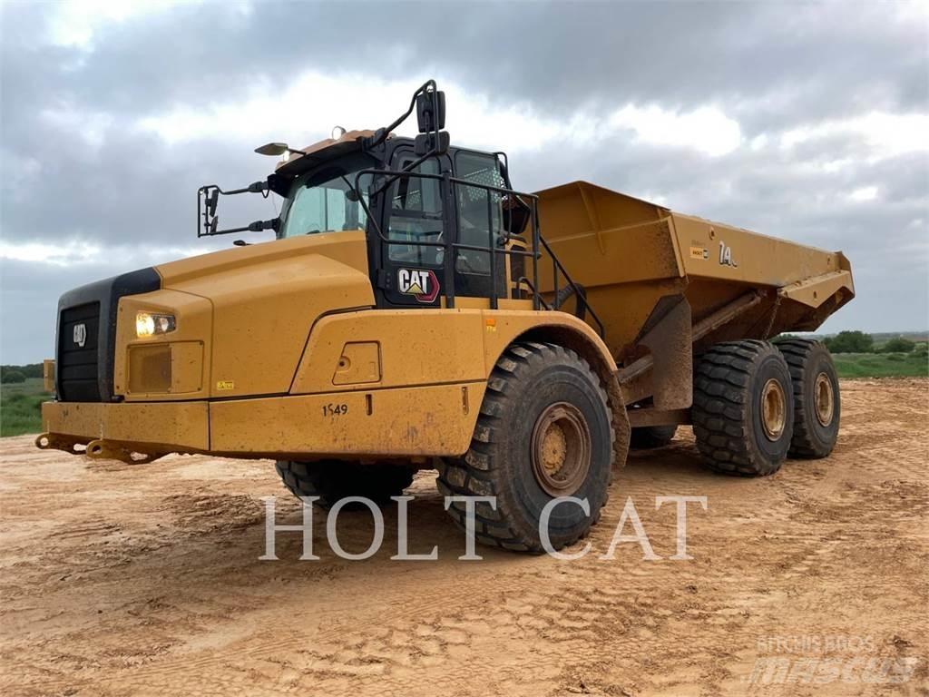 CAT 745-04 Belden kirma kaya kamyonu