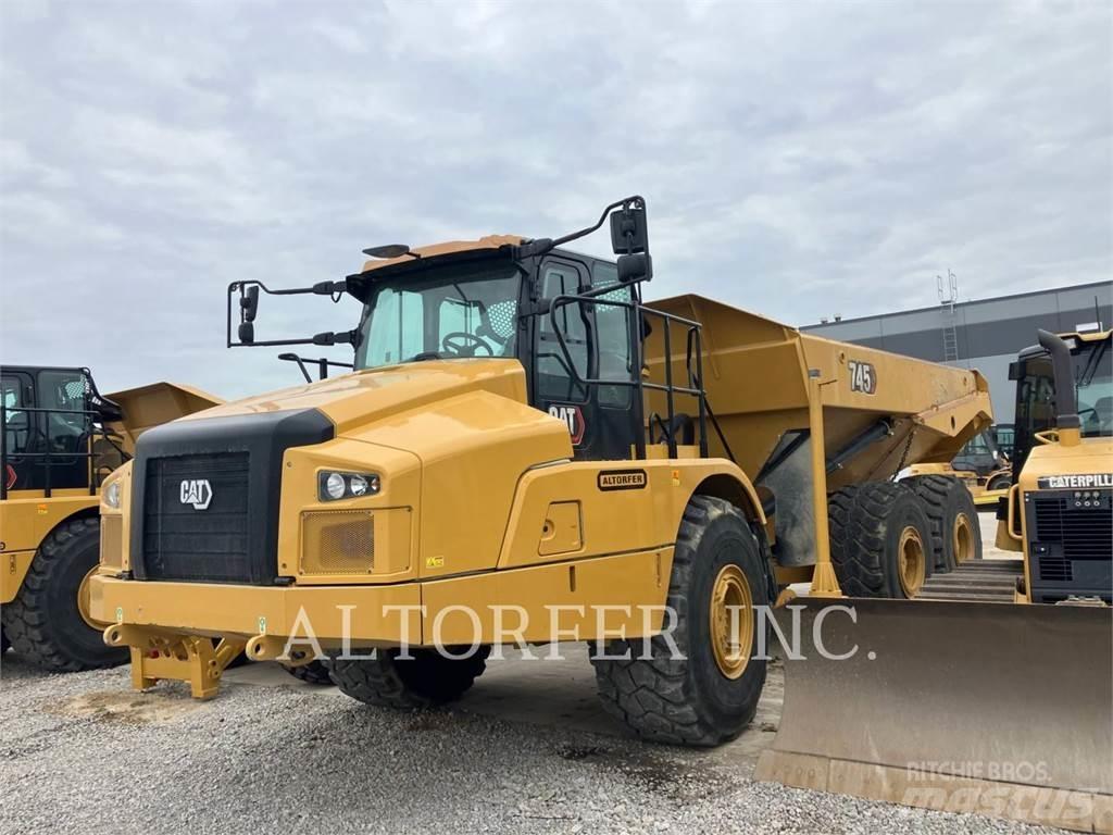 CAT 745-04 Belden kirma kaya kamyonu