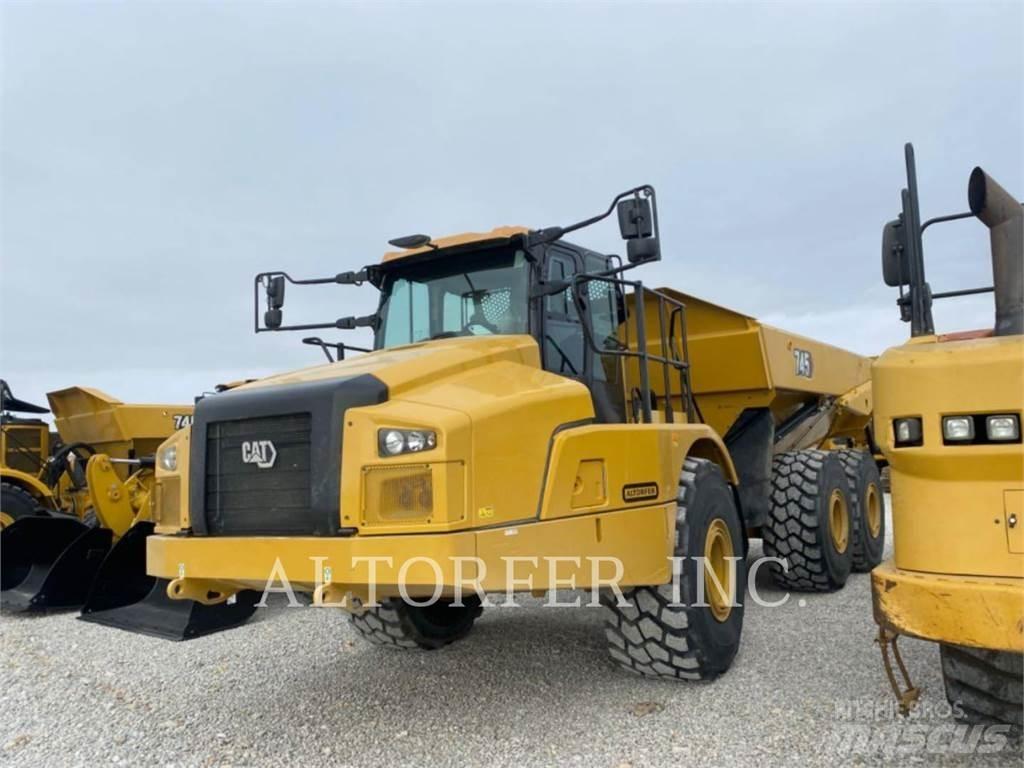 CAT 745-04 Belden kirma kaya kamyonu