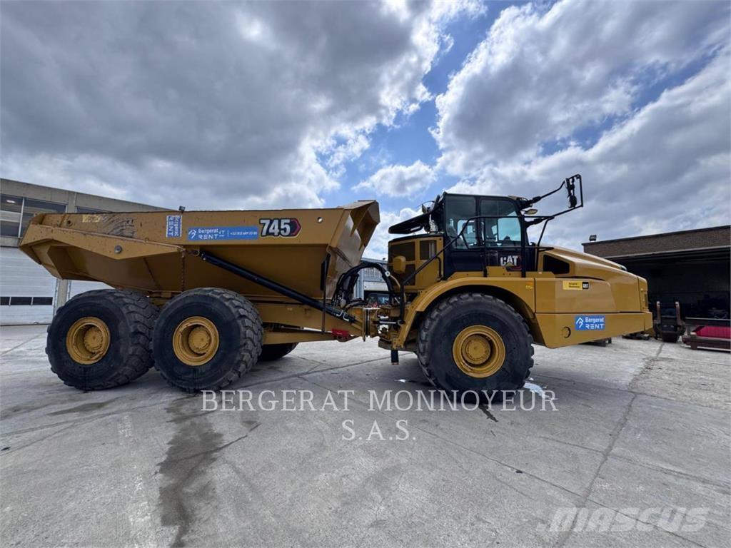 CAT 745-04 Belden kirma kaya kamyonu