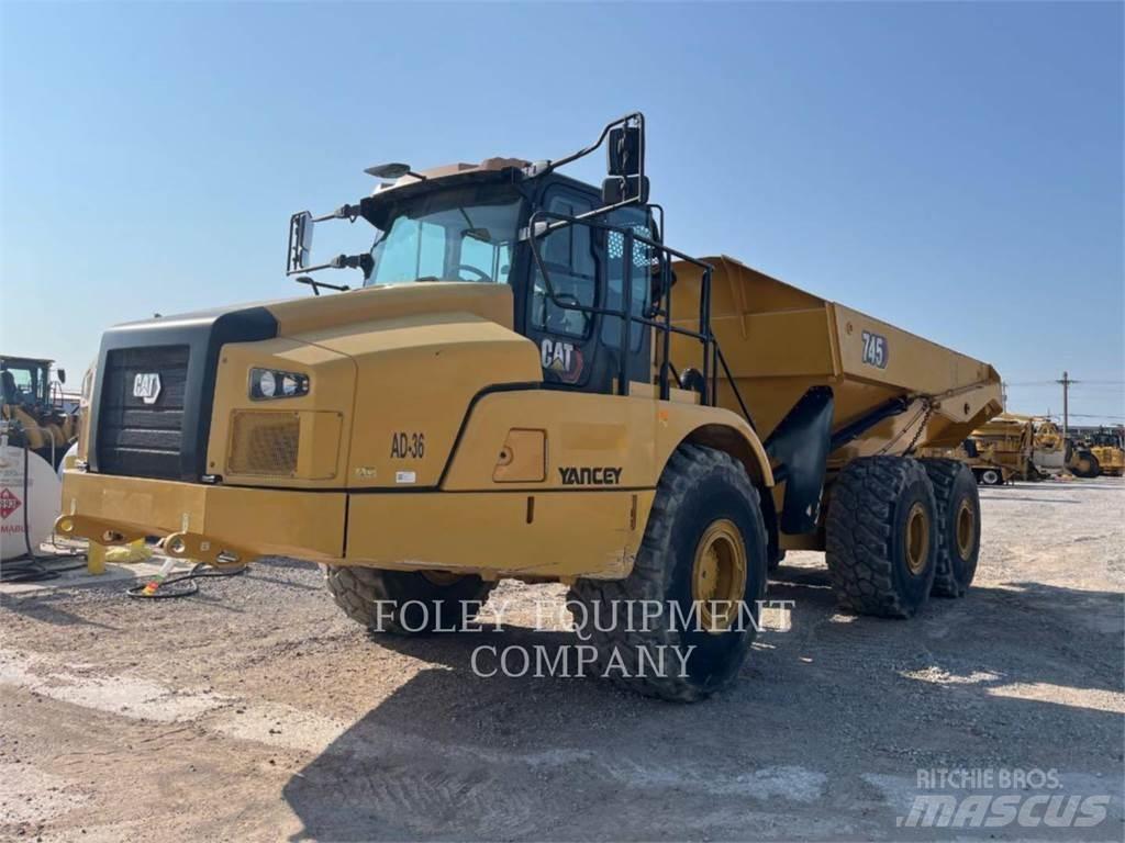 CAT 745-04 Belden kirma kaya kamyonu