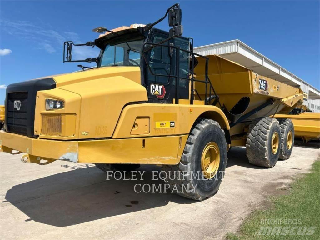CAT 745-04 Belden kirma kaya kamyonu