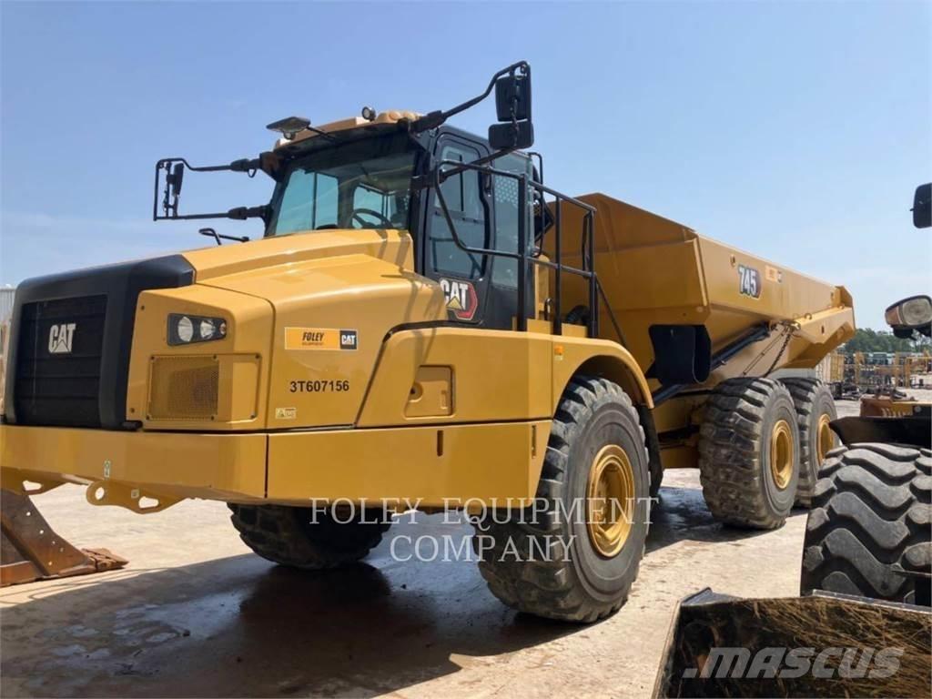 CAT 745-04 Belden kirma kaya kamyonu