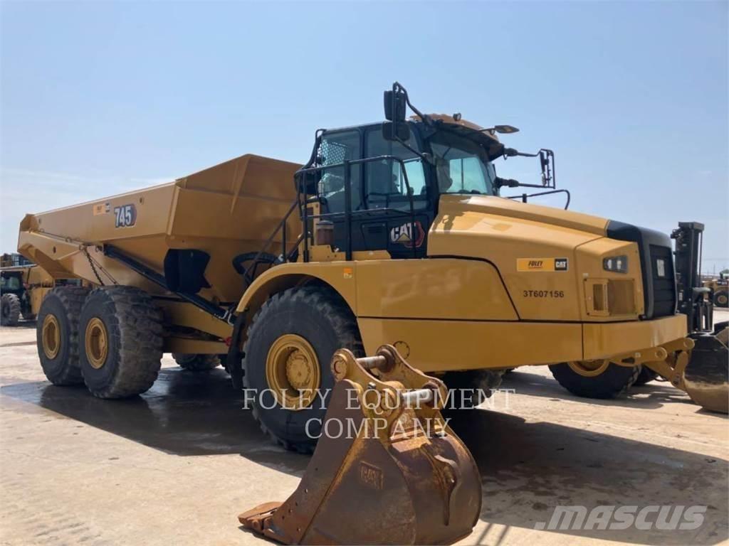 CAT 745-04 Belden kirma kaya kamyonu