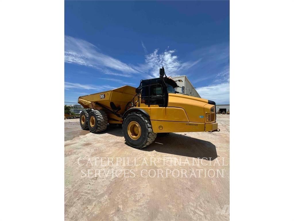CAT 745-04 Belden kirma kaya kamyonu