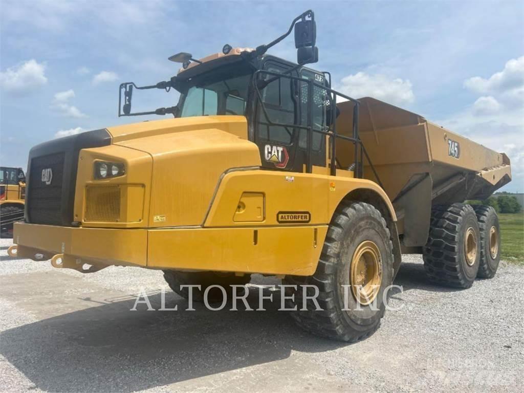 CAT 745-04 Belden kirma kaya kamyonu