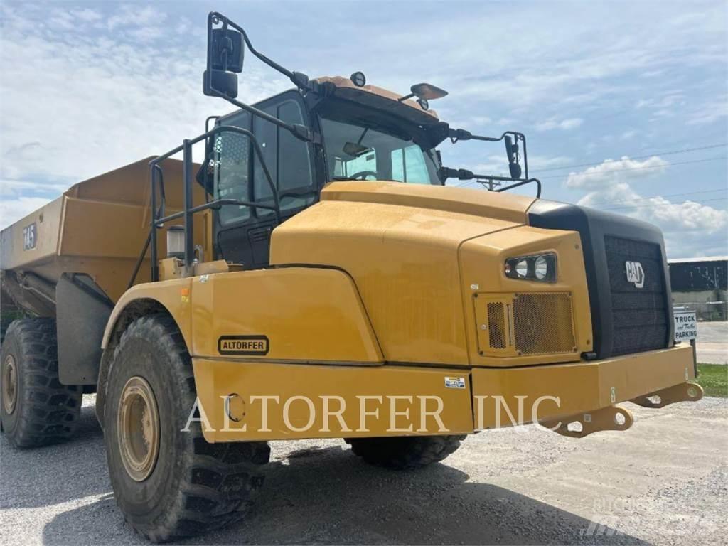 CAT 745-04 Belden kirma kaya kamyonu