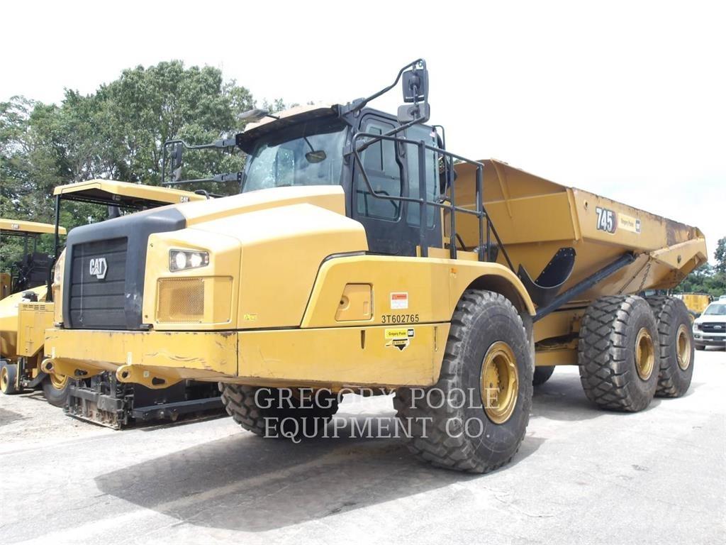 CAT 745-04 Belden kirma kaya kamyonu