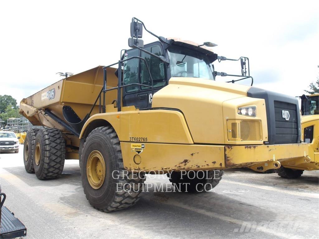 CAT 745-04 Belden kirma kaya kamyonu