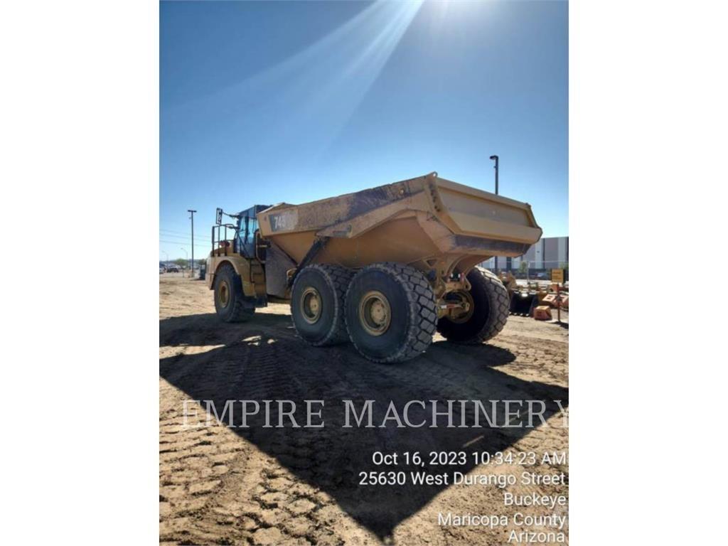 CAT 745-04 Belden kirma kaya kamyonu