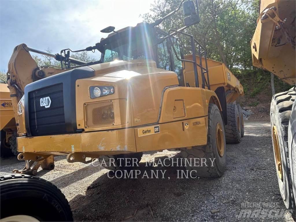 CAT 745-04 TG Belden kirma kaya kamyonu