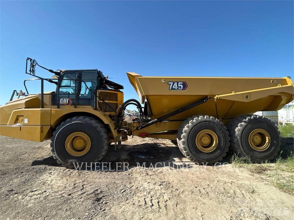 CAT 745 TG Belden kirma kaya kamyonu