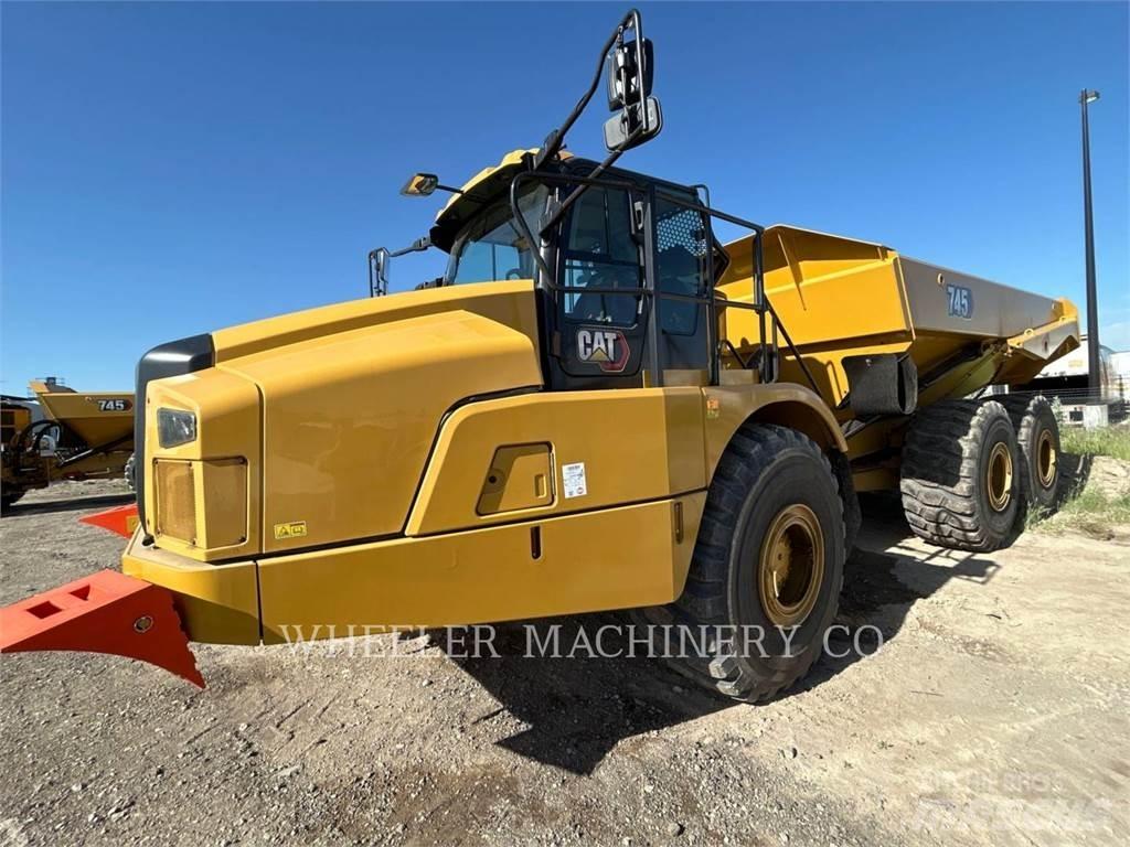 CAT 745 TG Belden kirma kaya kamyonu