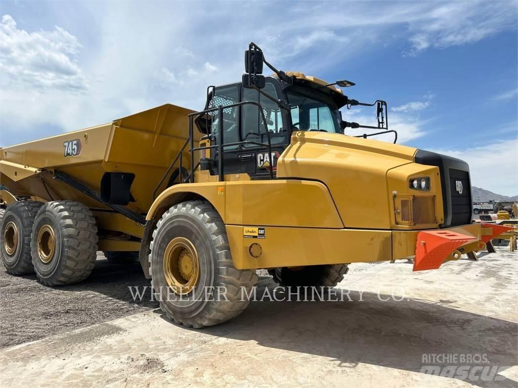 CAT 745 TG Belden kirma kaya kamyonu