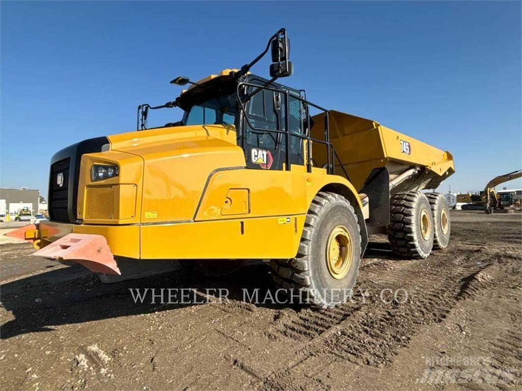CAT 745 TG Belden kirma kaya kamyonu
