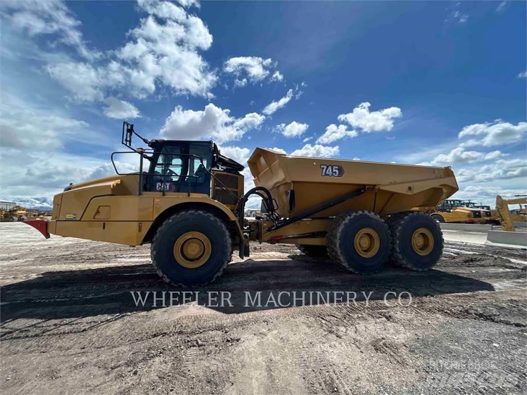CAT 745 TG Belden kirma kaya kamyonu