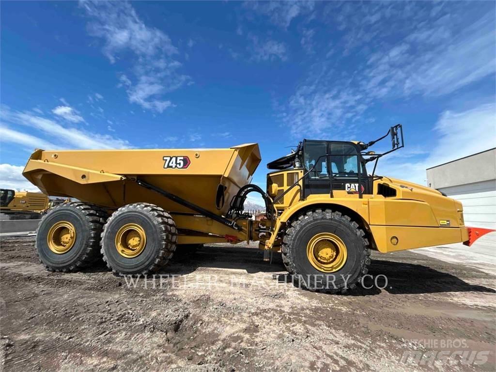 CAT 745 TG Belden kirma kaya kamyonu
