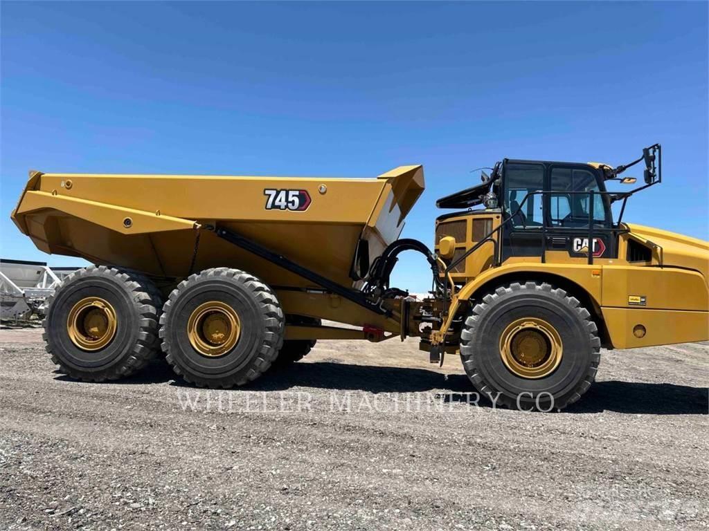 CAT 745 TG Belden kirma kaya kamyonu